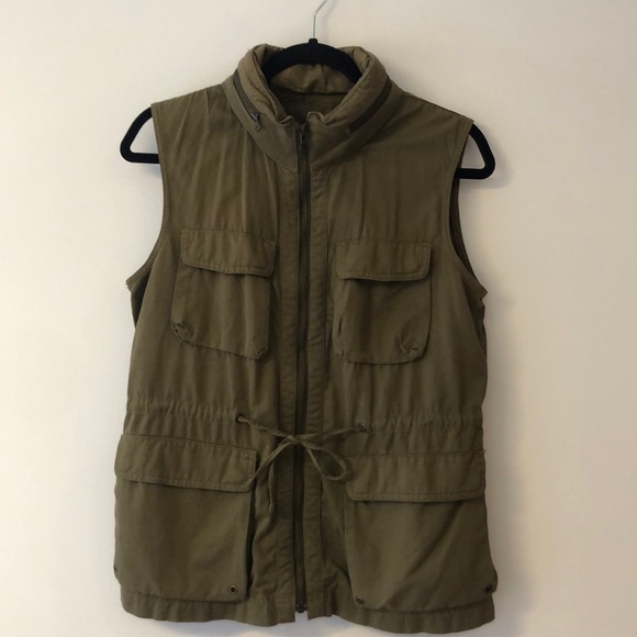 J. Crew Jackets & Blazers - J. Crew classic twill chino hooded vest